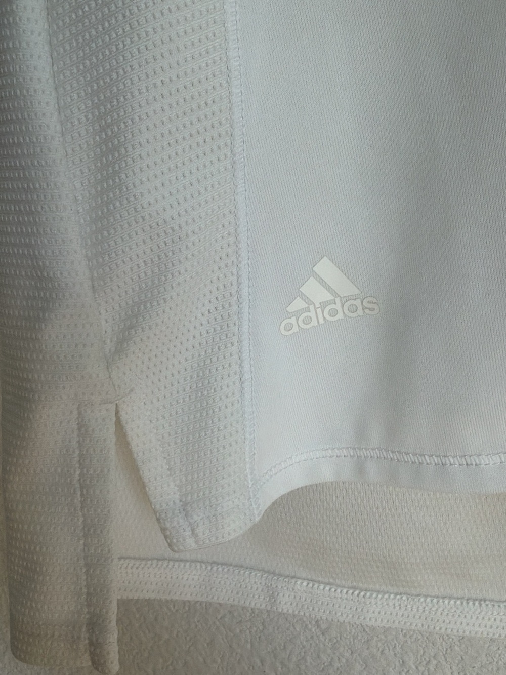 ADIDAS Women’s White Golf/Tennis Polo Shirt - Picture 3 of 5
